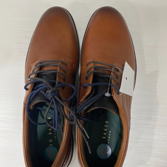 Ted Baker Men's Huxley Oxford Shoe - Brown Size 12 - Picture 6 of 7